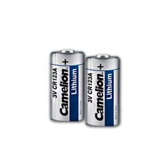 Pile photo au lithium 3V Camelion CR-123A