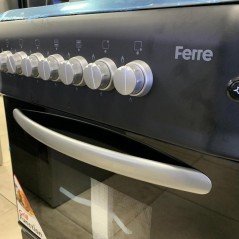 Cuisinière 4 feux FERRE F6S40G2IB 60X60 gris noir