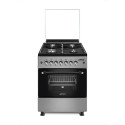 Cuisinière 4 feux ASTECH CK62MSFRM 60X60 inox