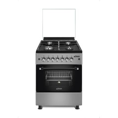 Cuisinière 4 feux ASTECH CK62MSFRM 60X60 inox