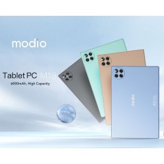 Tablette Modio M19 | 10 Pouces, 8 Go RAM, 256 Go Stockage et Double Connectivité 5G/Wifi