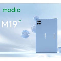 Tablette Modio M19 | 10 Pouces, 8 Go RAM, 256 Go Stockage et Double Connectivité 5G/Wifi