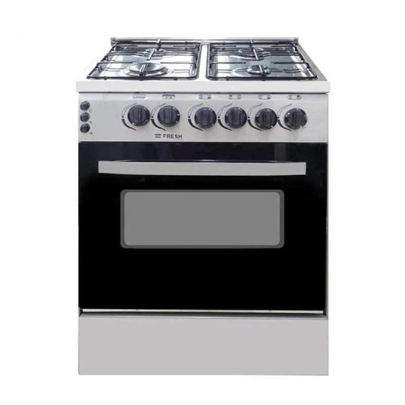 Cuisinière a gaz 4 feux FRESH 13969 60X60 gris