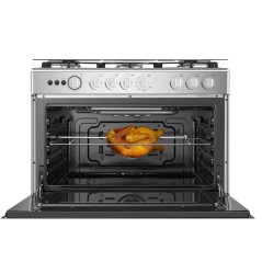 Cuisinière a gaz 5 feux HISENSE HFG90335RX gris
