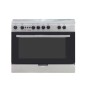 Cuisinière a gaz 5 feux FRESH 14002CB 80X60 gris