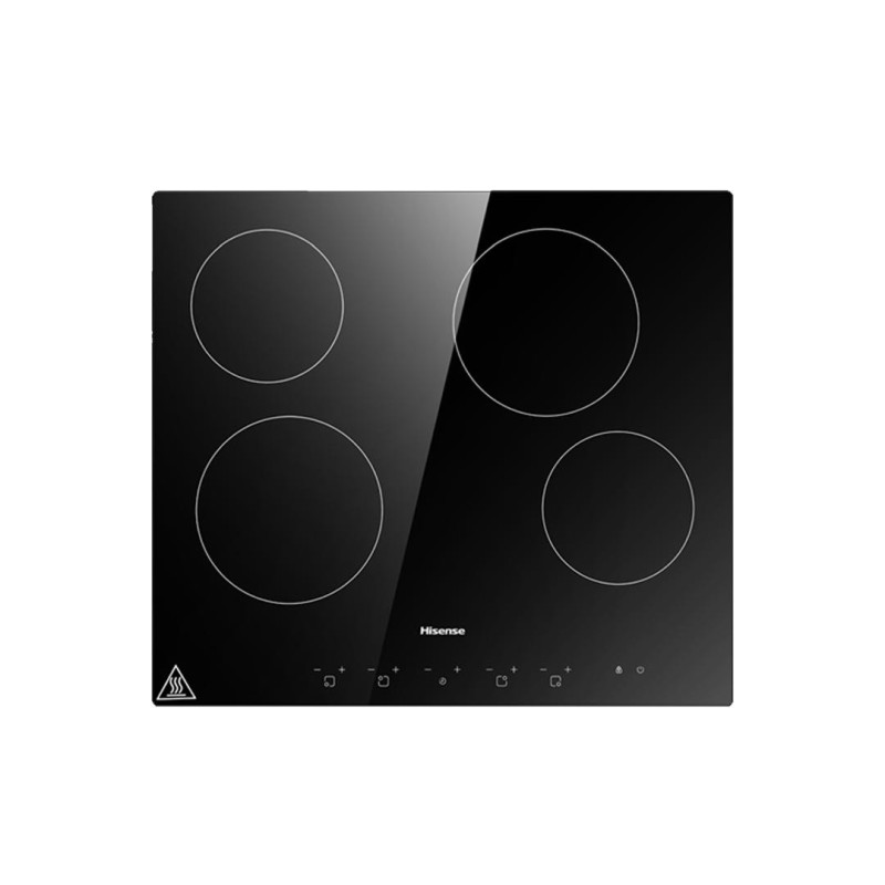 Plaque électrique ceramic encastrable 4 feux HISENSE HHU60CEEC 60X60 noir Plaque électrique ceramic encastrable 4 feux HISENSE HHU60CEEC 60X60 noir