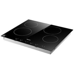 Plaque électrique ceramic encastrable 4 feux HISENSE HHU60CEEC 60X60 noir