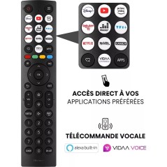 Téléviseur smart led 4K vidaa UHD HISENSE 85A6N 85 pouces