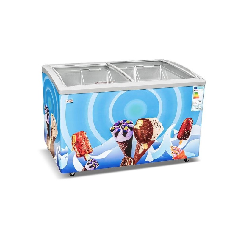 Congélateur vitrine horizontal ASTECH FH500V 500 litres Congélateur vitrine horizontal ASTECH FH500V 500 litres