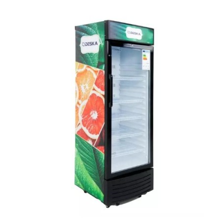 Réfrigérateur vitrine vertical 1 porte DESKA RSC513DK 350 litres