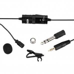 Microphone Cravate 3,5 mm Boya by-M1 pour Smartphone - appareil Canon - Nikon Noir
