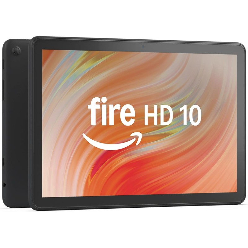 Tablette Amazon Fire HD 10 écran dynamique Full HD 10.1 pouces, processeur octa-core, RAM, 3Go memoire 32Go, noir