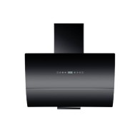 Hotte aspirante de cuisine TECHNOLUX TEC60 SENSOR 60X60 verre noir