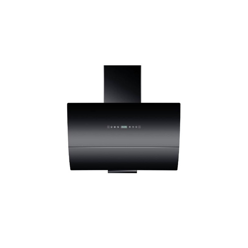 Hotte aspirante de cuisine TECHNOLUX TEC60 SENSOR 60X60 verre noir