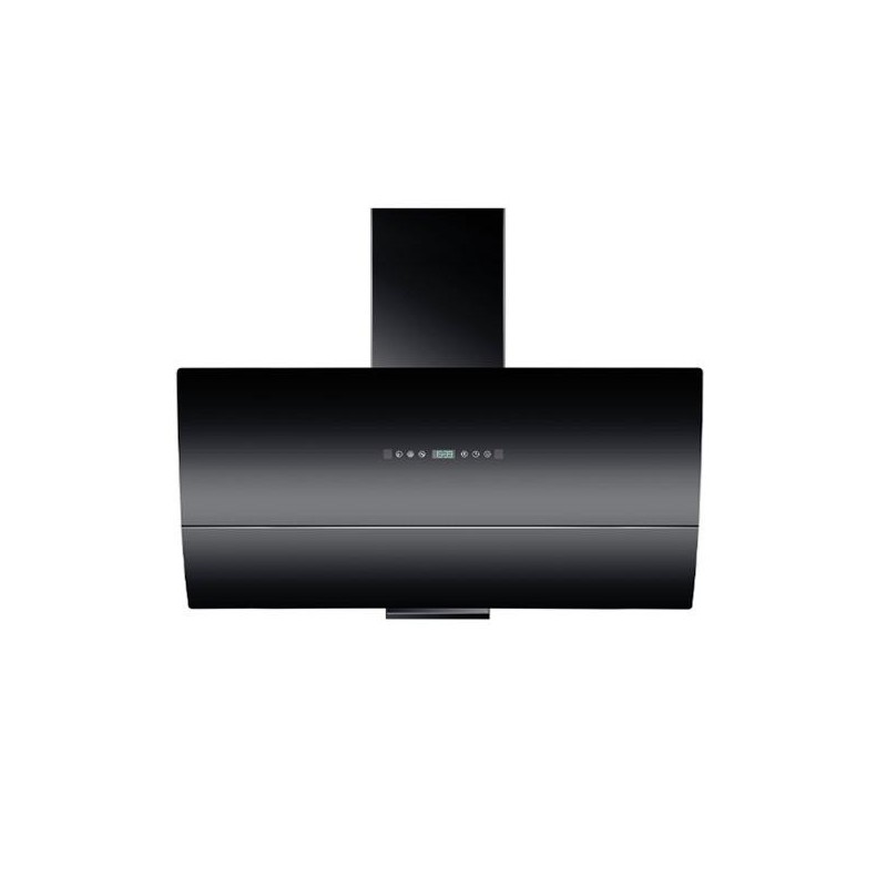 Hotte aspirante de cuisine TECHNOLUX TEC90 SENSOR 90X90 verre noir