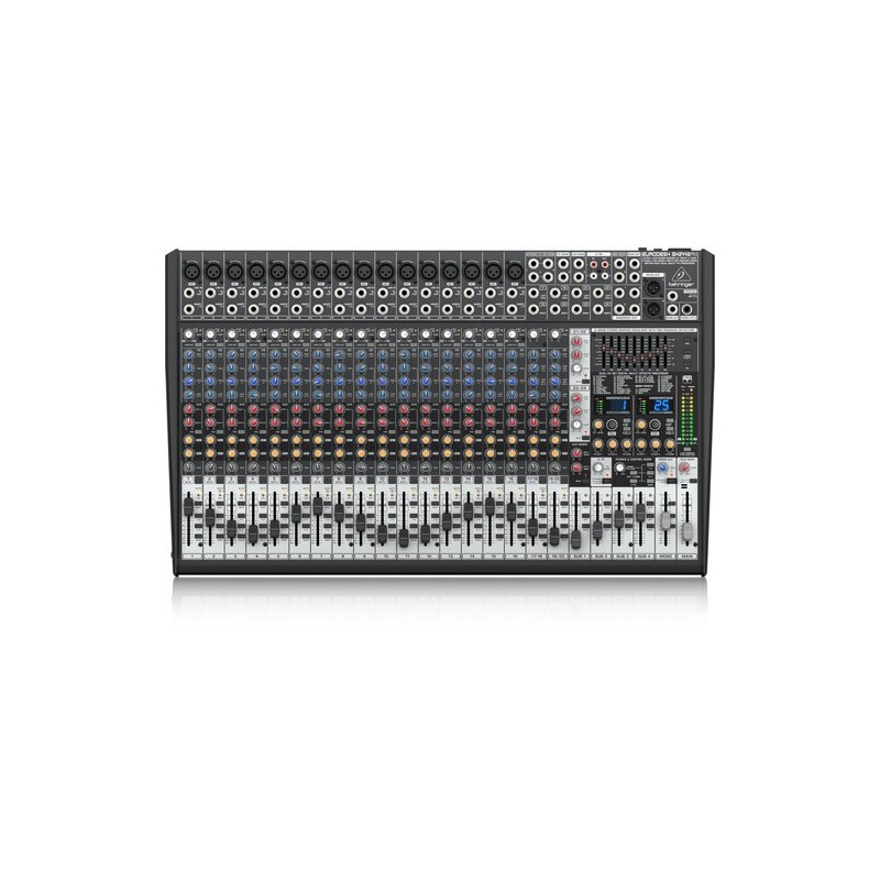Table de mixage studio/live BEHRINGER Eurodesk SX2442FX à 4 bus à 24 entrées avec effets numériques