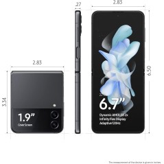 Samsung Galaxy Z FLIP 4 mémoire 256Go ram ram 8Go écran 6.7 pouces