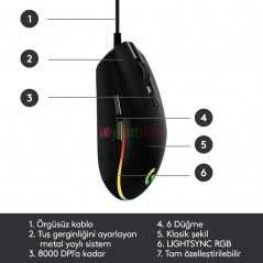 Logitech G102 Lightsync Original