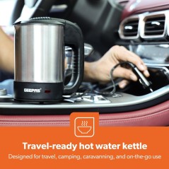 Bouilloire en acier inoxydable Geepas GK38047 0.5 Litres