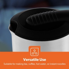 Bouilloire en acier inoxydable Geepas GK38047 0.5 Litres