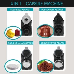 Machine a café WINNING STAR ST9745 multi capsules noir