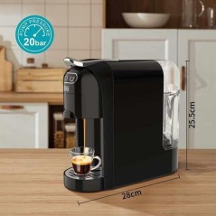 Machine a café WINNING STAR ST9745 multi capsules noir