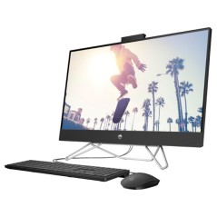 Ordinateur bureau HP All-in-One 24-cb1490nh PC i5-1235U de 12e génération, 8Go, SSD de 512Go, écran Full HD Tactile de 24 pouces