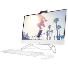 Ordinateur bureau HP All-in-One 24-cb1493nh PC i5-1235U de 12e génération, 8Go, SSD de 512Go, écran Full HD Tactile de 24 pouces