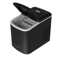 Machine à glace Inox HISENSE ICM1504 15Kg noir