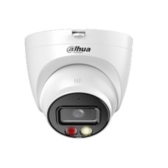 Oeil Caméra IP dôme fixe intérieure DAHUA DH-IPC-HDW2849T-S-IL 8MP dual light full couleur avec microphone intégré