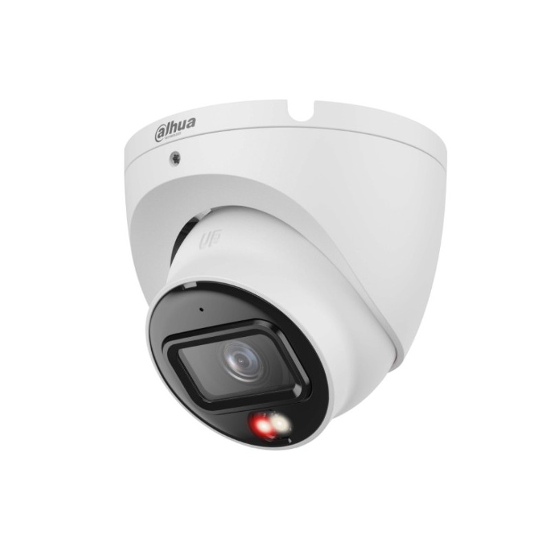 Oeil Caméra IP dôme fixe Intérieure DAHUA DH-IPC-HDW1639T-A-IL-S6 6MP dual light full couleur avec microphone intégré