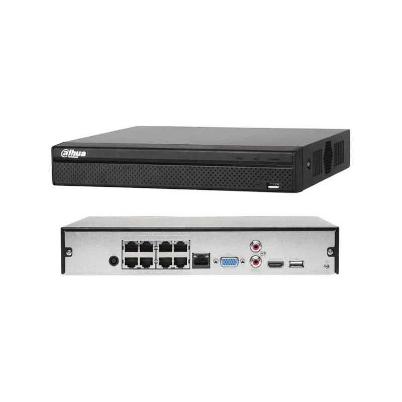 Enregistreur vidéo en réseau DAHUA DHI-NVR4108HS-8P-4KS2/L NVR 4ch 8MP IP 8 Port POE