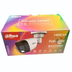 Oeil caméra analogique extérieur DAHUA DH-HAC-HFW1509CP 5 MP Led Full Color view bullet avec microphone intégré