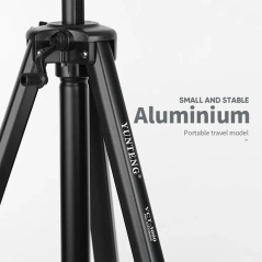 Trépied professionnel YUNTENG VCT-3000 3 mètres Tête panoramique Support robuste pour caméra vidéo numérique
