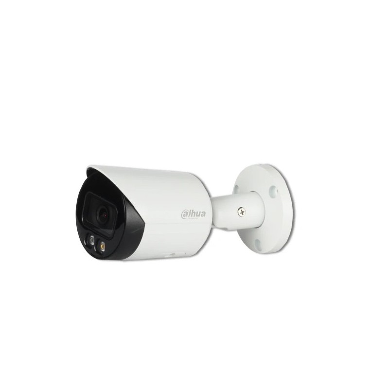 Oeil Caméra IP extérieur DAHUA DH-IPC-HFW2449S-S-IL Smart dual light 4 MP avec microphone intégré IR couleur à double éclairage Oeil Caméra IP extérieur DAHUA DH-IPC-HFW2449S-S-IL Smart dual light 4 MP avec microphone intégré IR couleur à double éclairage