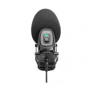 Microphone audio-vidéo BOYA BY-BM3030 pour appareils photo reflex Canon Nikon Sony