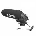 Microphone audio-vidéo BOYA BY-BM3030 a fusil de chasse pour appareils photo reflex Canon Nikon Sony