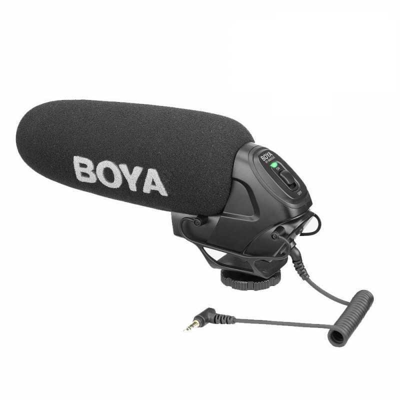 BOYA BY-BM3030 | Microphone Fusil de Chasse pour Reflex Canon, Nikon, Sony
