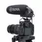 Microphone audio-vidéo BOYA BY-BM3030 a fusil de chasse pour appareils photo reflex Canon Nikon Sony