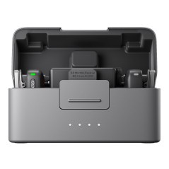 Microphone compact DJI Mic Mini (2 TX + 1 RX + étui de chargement) portée 400m - autonomie 48 heures