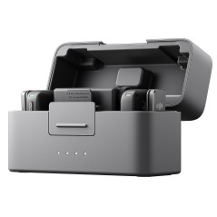 Microphone compact DJI Mic Mini (2 TX + 1 RX + étui de chargement) portée 400m - autonomie 48 heures