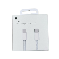 Câble USB-C charge Rapide tissé 2m APPLE 240W 48V 5A USB-C PD 3.1