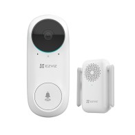 Sonnette vidéo autonome EZVIZ CS-DB2C Wi-Fi, étanche, vidéo 2K