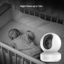 Caméra IP Wi-Fi intérieur Panoramique EZVIZ CS-TY1 (4MP, W1)