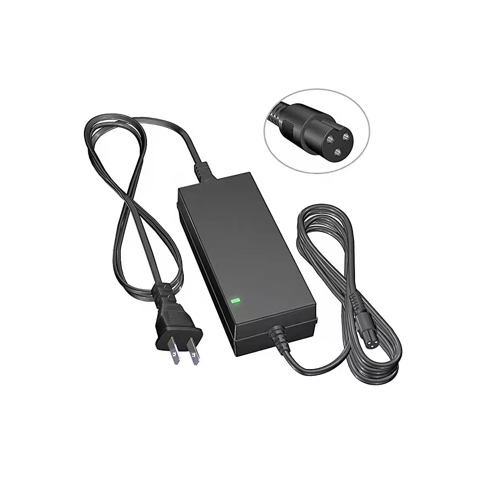 Chargeur hoverboard, de batterie li-ion, 42v 2a, avec certification CE