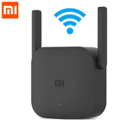 Répéteur Wifi Xiaomi 2.4GHz Pro Original 300Mbps Noir APP Contrôle WiFi