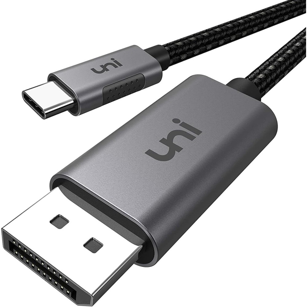 Câble USB-C vers DisplayPort 4K à 60Hz, 2K à 165Hz compatible Thunderbolt 3 4