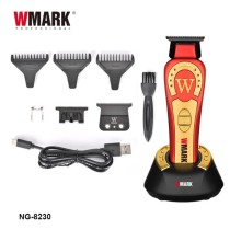Tondeuse sans fil rechargeable avec station de charge WMARK NG-8230