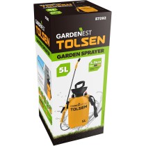 Pulvérisateur de jardin TOLSEN 5 L à pompe avec ceinture