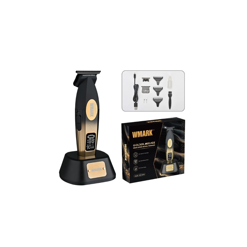Tondeuse sans fil rechargeable avec station de charge WMARK NG-8238 Tondeuse sans fil rechargeable avec station de charge WMARK NG-8238